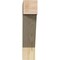 Ekena Millwork Traditional Block Rough Sawn Bracket, Douglas Fir, 4"W x 18"D x 18"H BKT04X18X18TRA05RDF - alternate 2